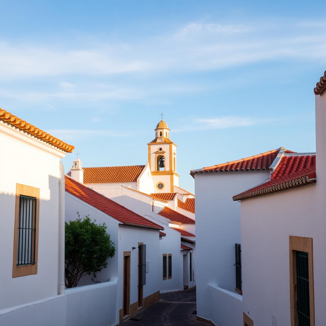 Aldeia branca do Algarve